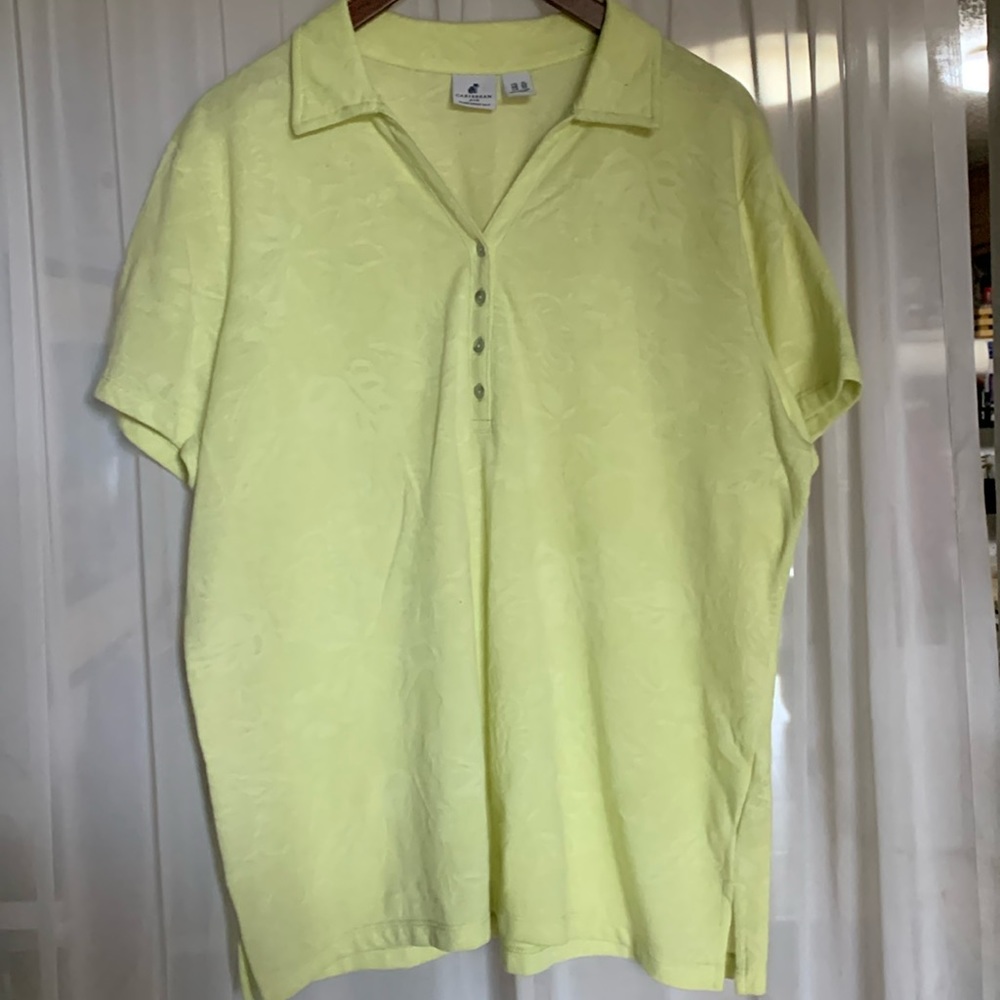 Woman’s Caribbean Joe short sleeve shirt